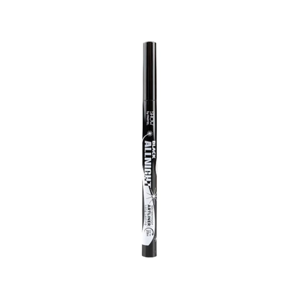 Pastel Black All Night Waterproof Artliner - 12ml | باستيل قلم ايلاينر - 12مل