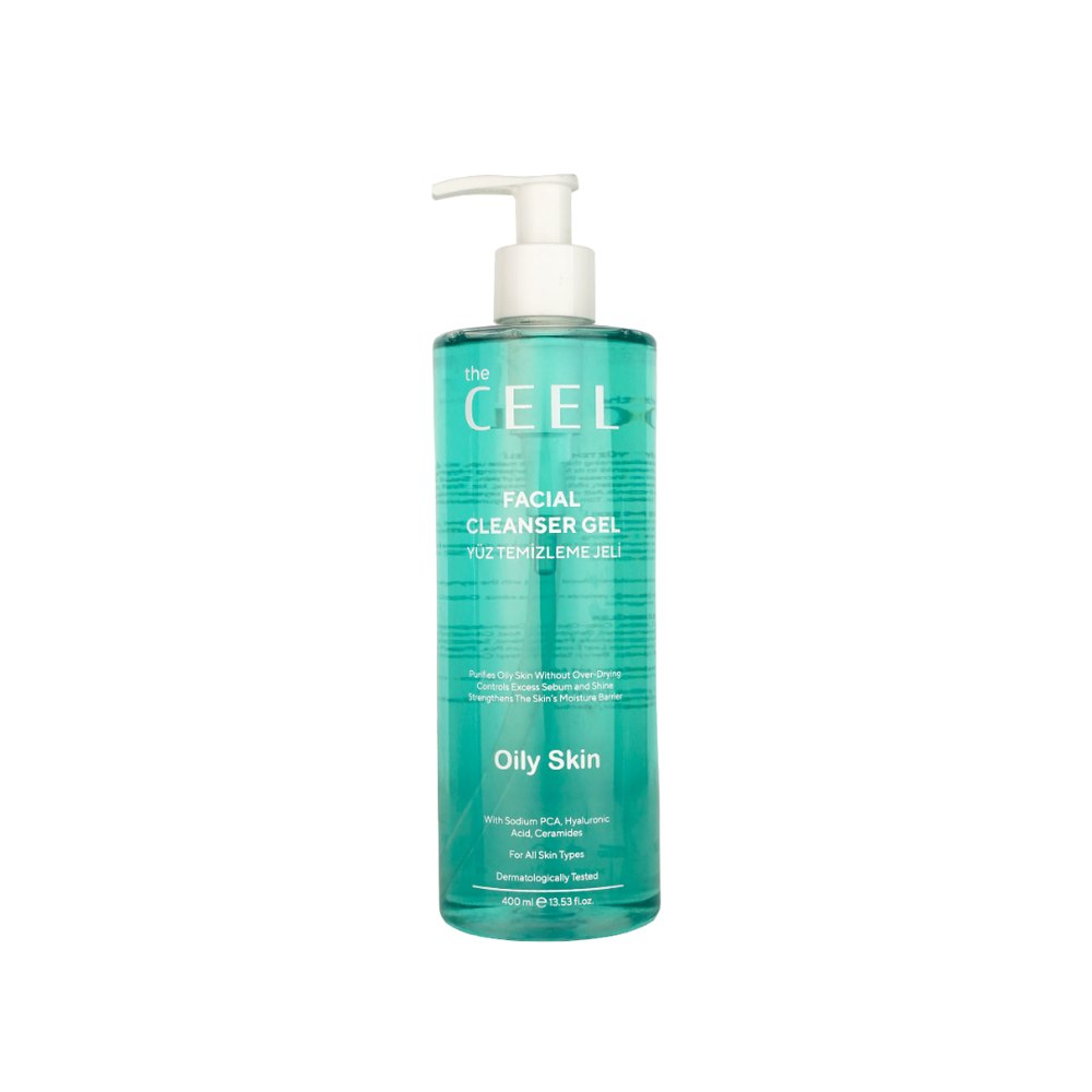 the CEEL Facial Cleanser Gel For oily skin- 400ml | ذا سيل غسول جل للوجه للبشرة الدهنية - 400 مل