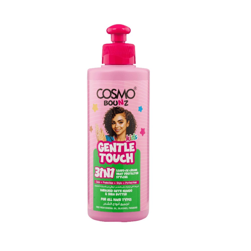 COSMO COSMETICS 3IN1 LEAVE IN CREAM GENTLE TOUCH - 250M BZ - 250ml | كوزمو كوزمتكس كريم 3 في 1 ليف إن - 250 مل