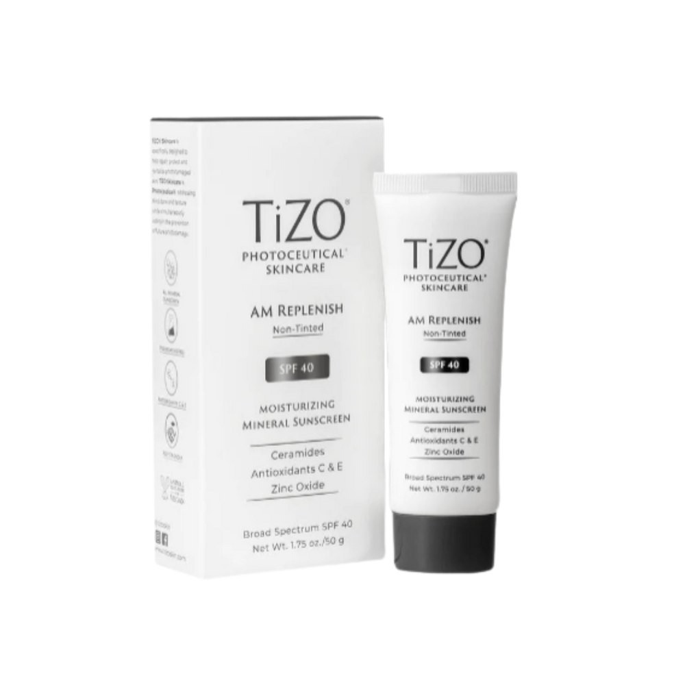 Tizo Photoceutical AM Replenish non tint SPF 40 - 50ml | تايزو واقي شمسي صباحي spf 40 - 50 مل
