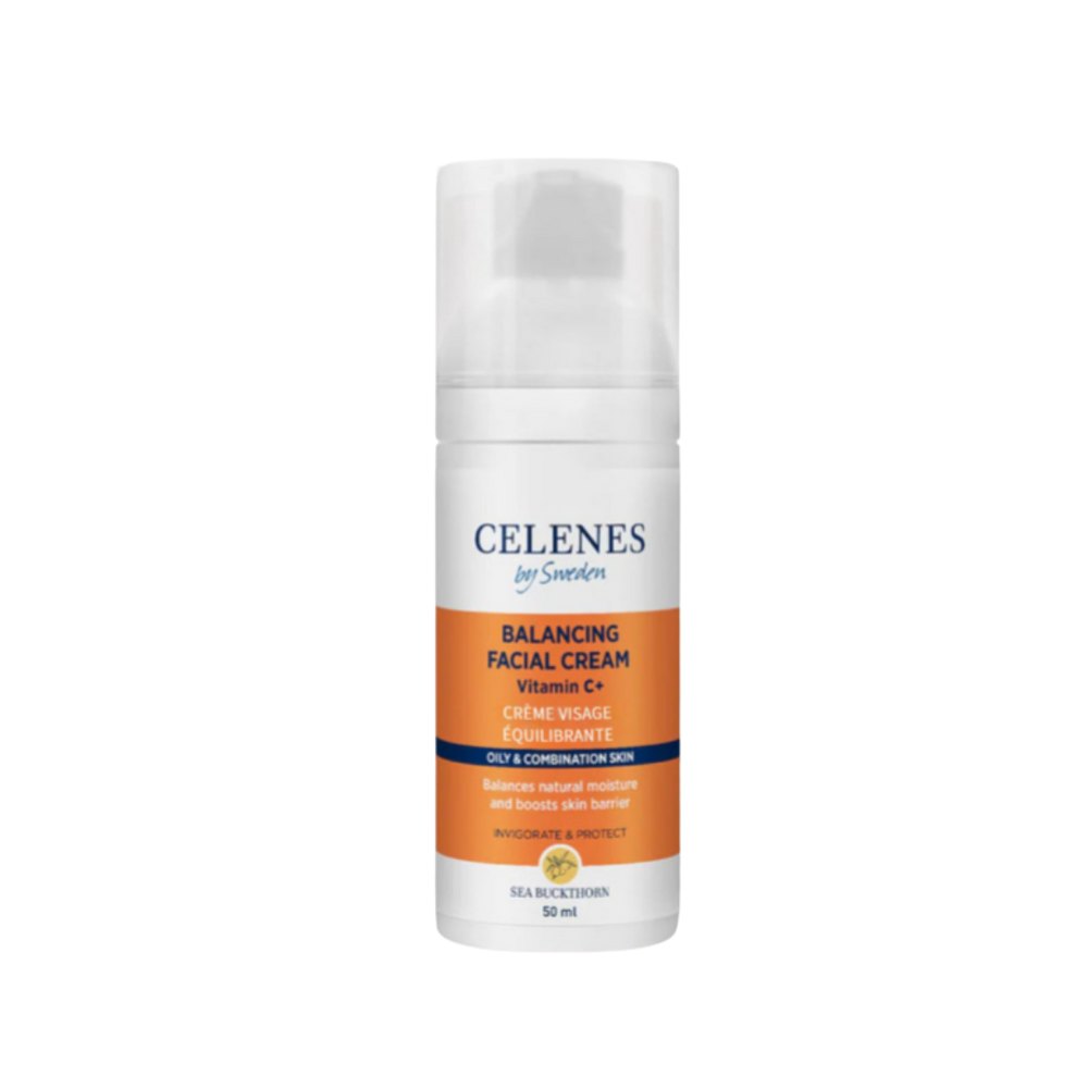 Celenes by Sweden Balancing Facial Cream Vitamin C - 50ml | سيلينس مرطب فيتامين سي - 50 مل