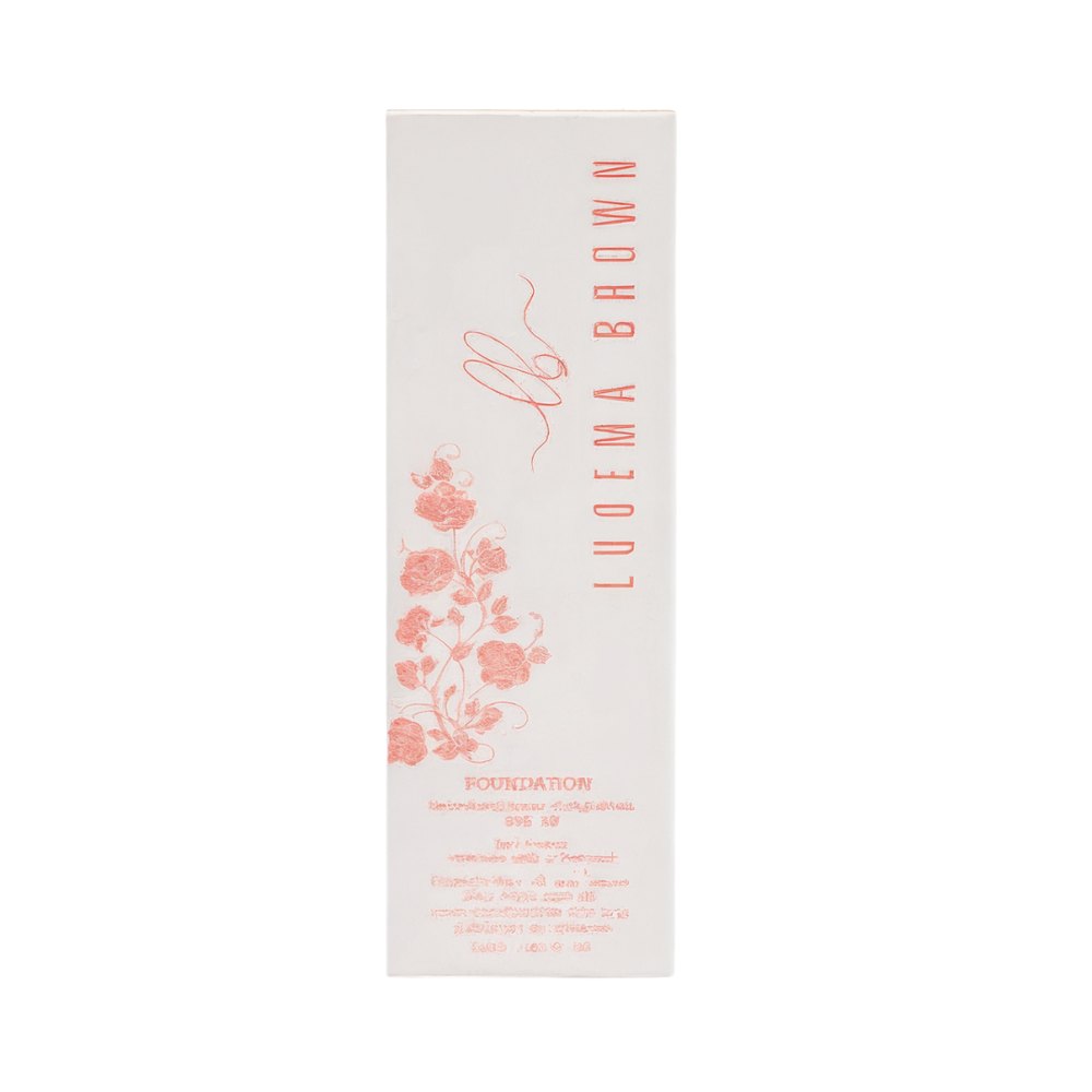 LUDEMA BROWN Foundation Skin Long Wear Weightless Spf 15 Full Cover Oil Free Shine Control - 30ml | لوديما براون كريم اساس خفيف الوزن خالي من الزيوت - 30 مل