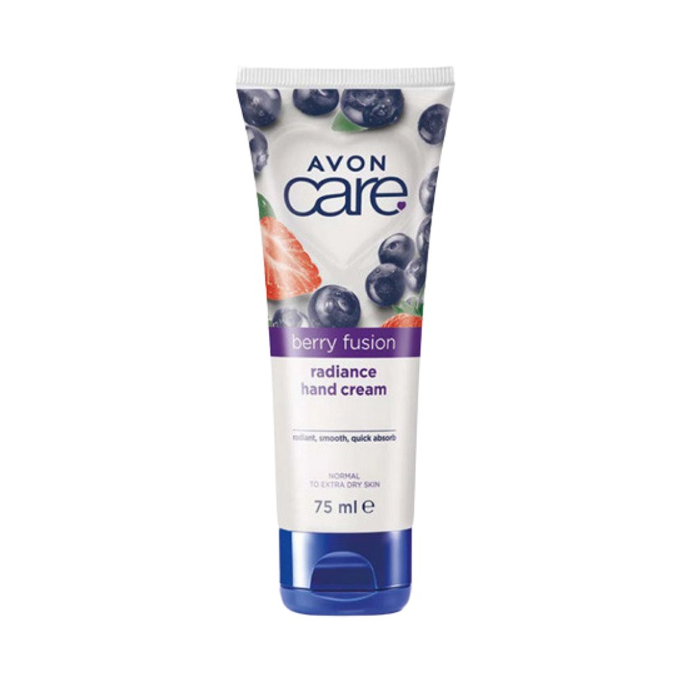 AVON Care Berry Fusion Radiance Hand Cream - 75ml | أفون كير كريم اليدين بيري فيوجن - 75 مل