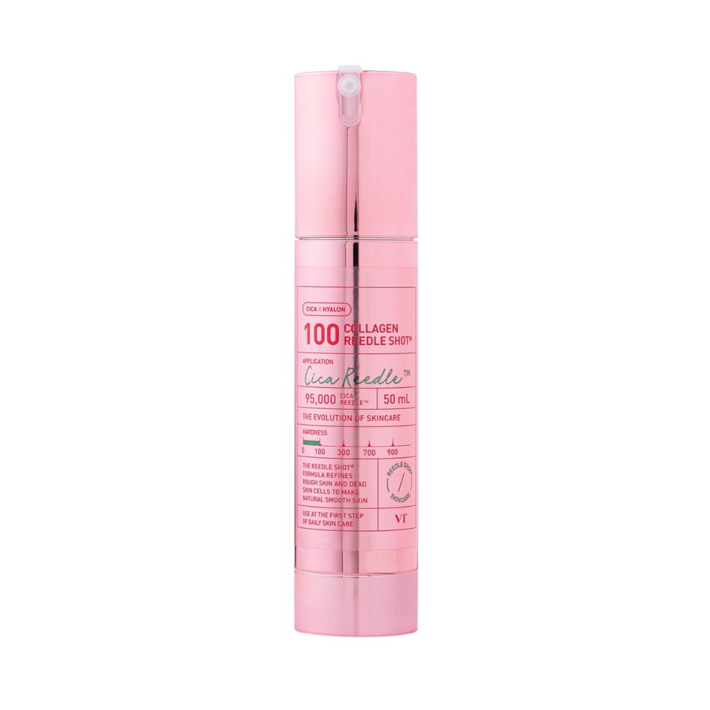 VT COSMETICS Collagen Reedle Shot 100 Collagen Microneedling Serum - 50ml | في تي كوزمتيك كولاجين ريدل شوت 100 - سيروم المايكرونيدلينغ بالكولاجين 50 مل