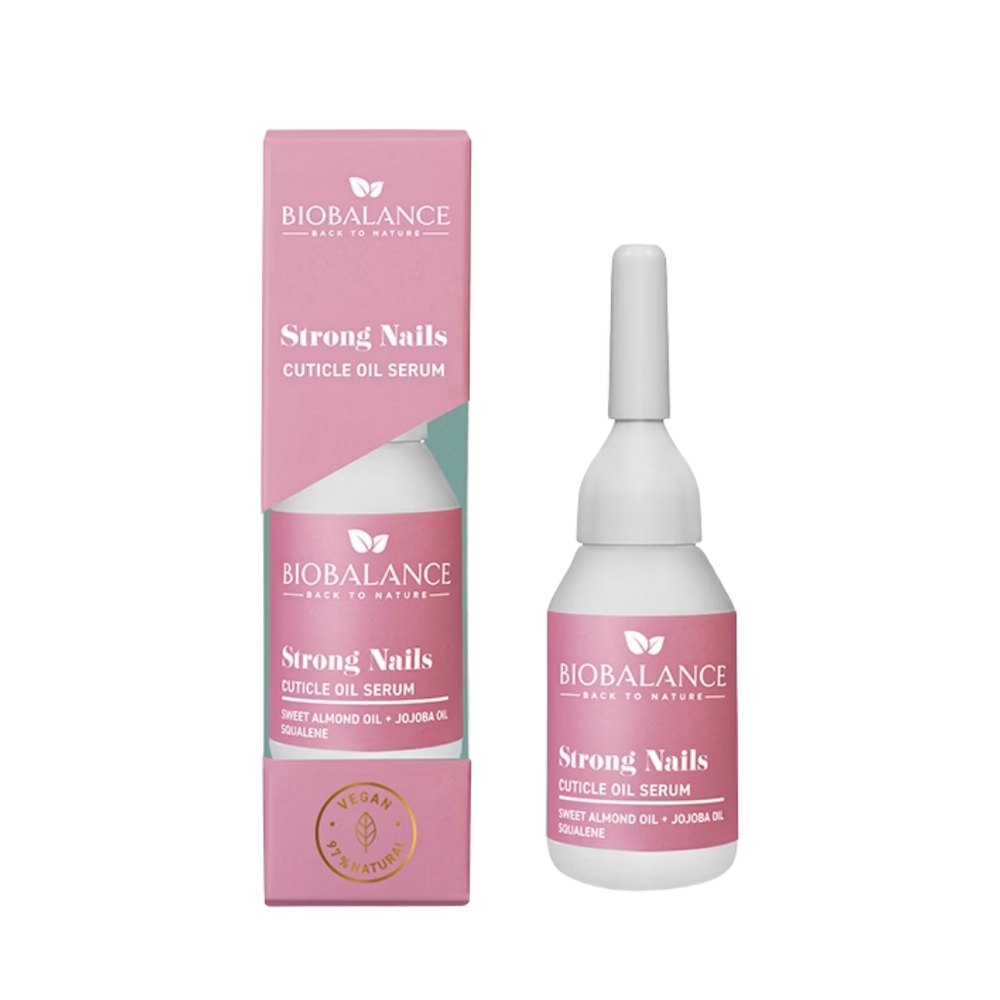 Bio Balance Strong Nails Cuticle Oil Serum - 10ml | بايو بالانس سيروم زيتي للأظافر والجلد المحيط بها - 10 مل