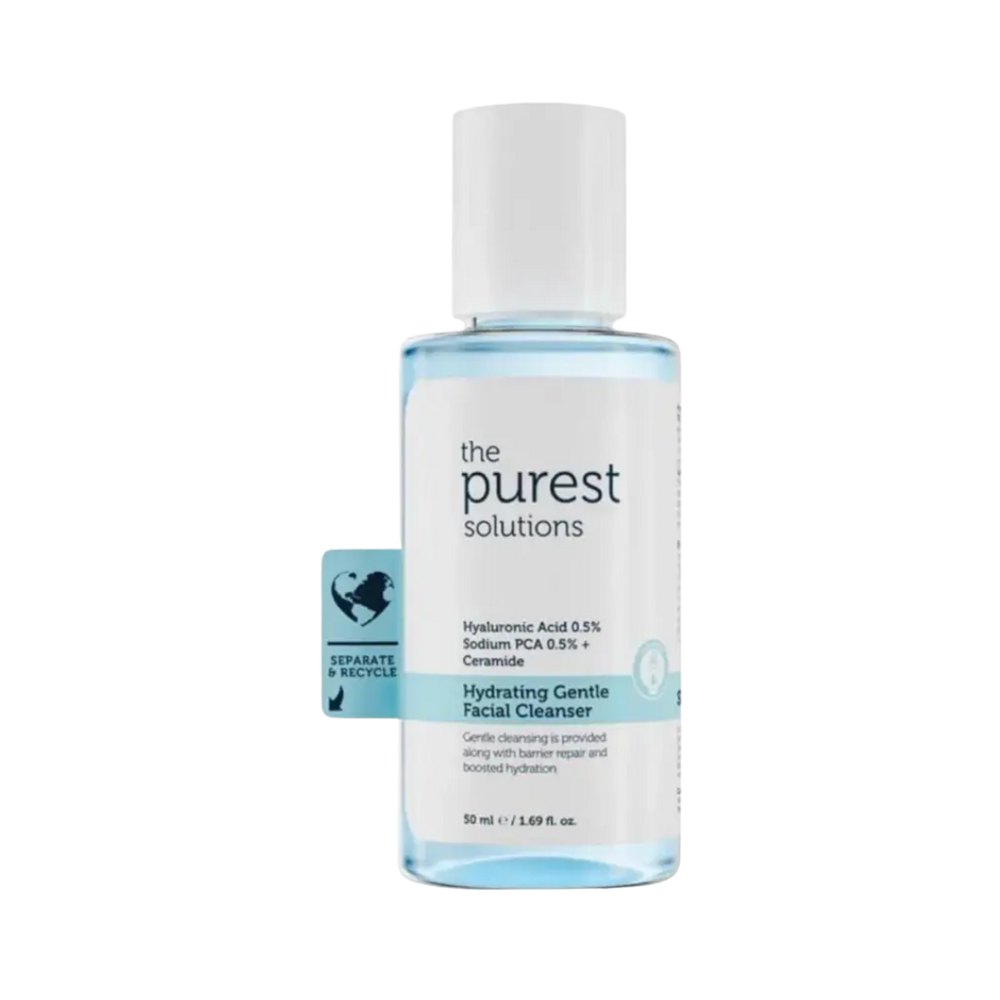 The Purest Hyaluronic Acid 0.5% Ceramide - 50ml | ذا بيورست غسول للوجه بالهيالورونيك اسيد والسيراميد - 50 مل