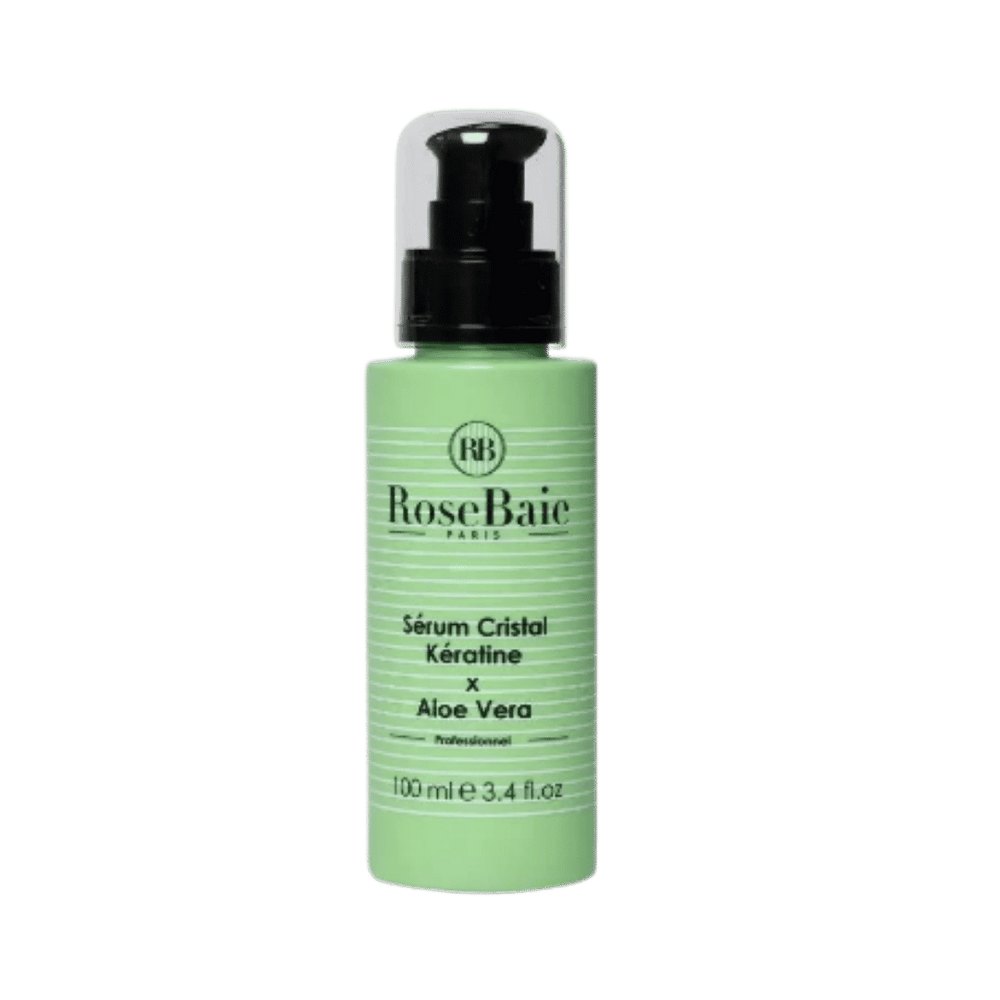 RoseBaie Keratin Crystal Serum for Aloe Vera - 100ml |روزباي باريس سيروم كريستال بالكيراتين والألوفيرا للشعر – 100 مل