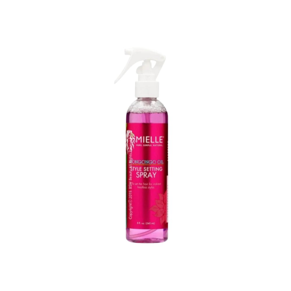 MIELLE Mongongo Oil Style Setting Spray - 240ml | ميلي بخاخ مثبت للشعر بزيت المونغونغو - 240 مل