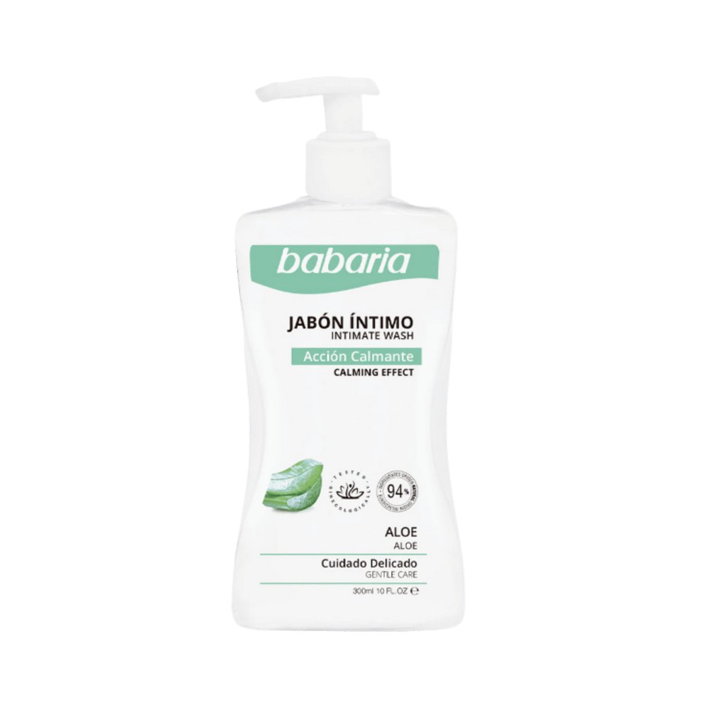 BABARIA Intimate Wash Aloe - 300ml | باباريا غسول نسائي بالالوفيرا - 300 مل