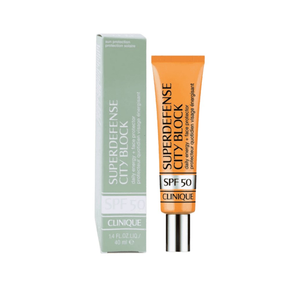 Clinique Ladies Superdefense City Block SPF 50 - 40ml | كلينك واقي شمسي يومي Spf50 - 40 مل