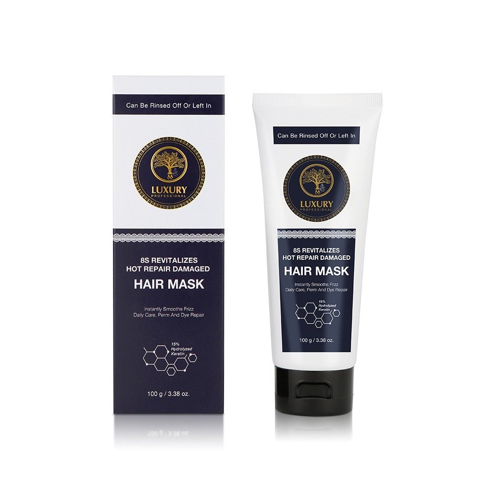 LUXURY Hair Mask 8 Seconds - 100g | لكجري قناع للشعر - 100 غرام