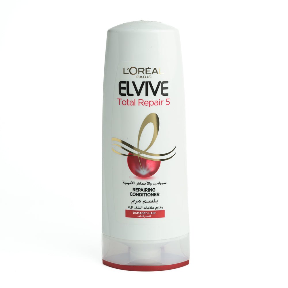 L’Oreal Elvive Total Repair Conditioner - 360ml |لوريال الفيف بلسم لاصلاح الشعرالتالف - 360 مل