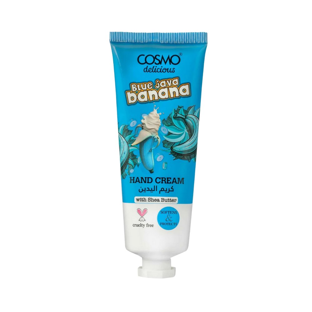 COSMO Blue Java Banana Hand Cream - 75ml | كوزمو كريم اليدين بنانا بلو جافا – 75 مل