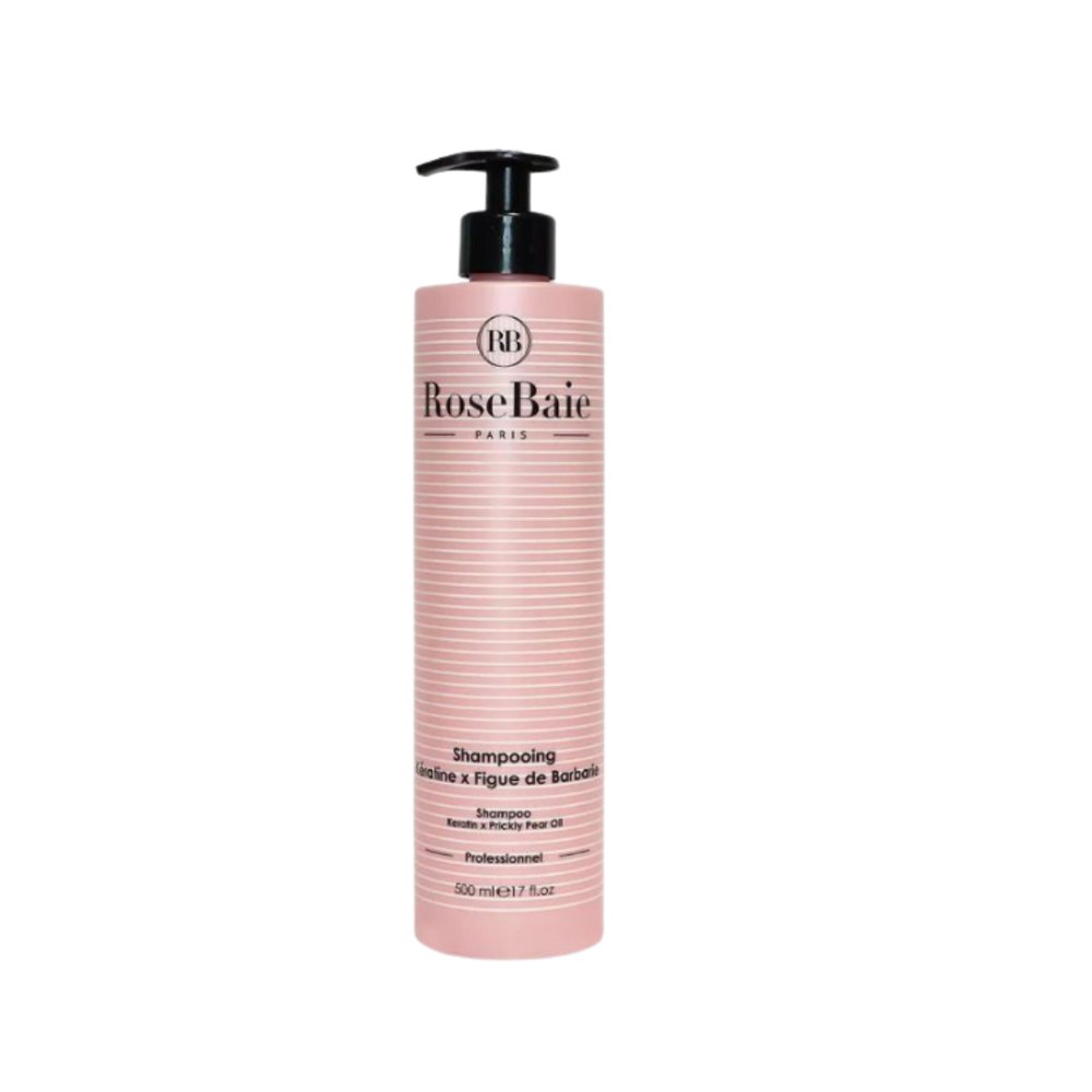 RoseBaie Professional Keratin x Prickly Pear Shampoo - 500ml | روزباي - 500مل شامبو بزيت التين الشوكي