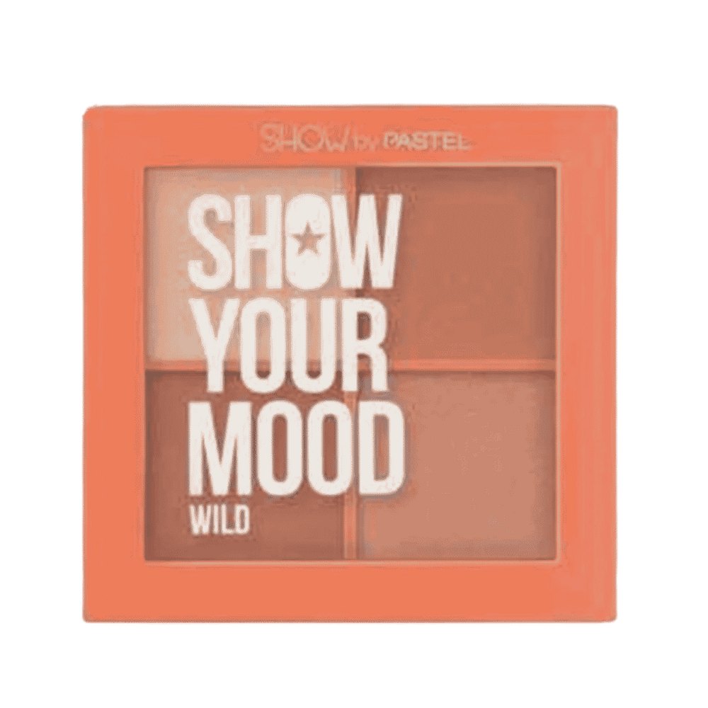 Pastel Show Your Mood Blush Set - 4X4.3g - 4.3g | باستيل شو يور مود مجموعة أحمر خدود 4 ألوان – 4 × 4.3 غ