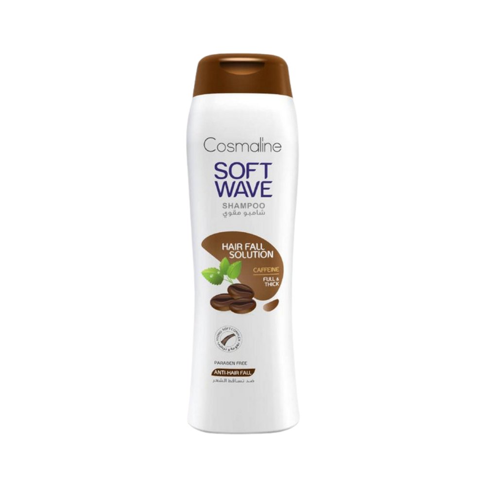 Cosmaline Soft Wave Hair Fall Solution Shampoo For Anti Hair Fall - 400ml | كوزمالين شامبو لعلاج التساقط