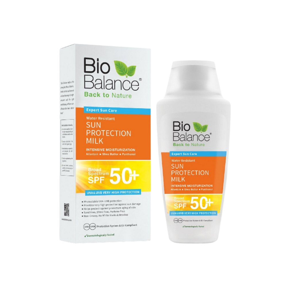 Bio Balance Sun Protection Milk 50+SPF -150ml | بايو بالانس واقي شمسي حليبي بعامل حماية 50 - 150 مل