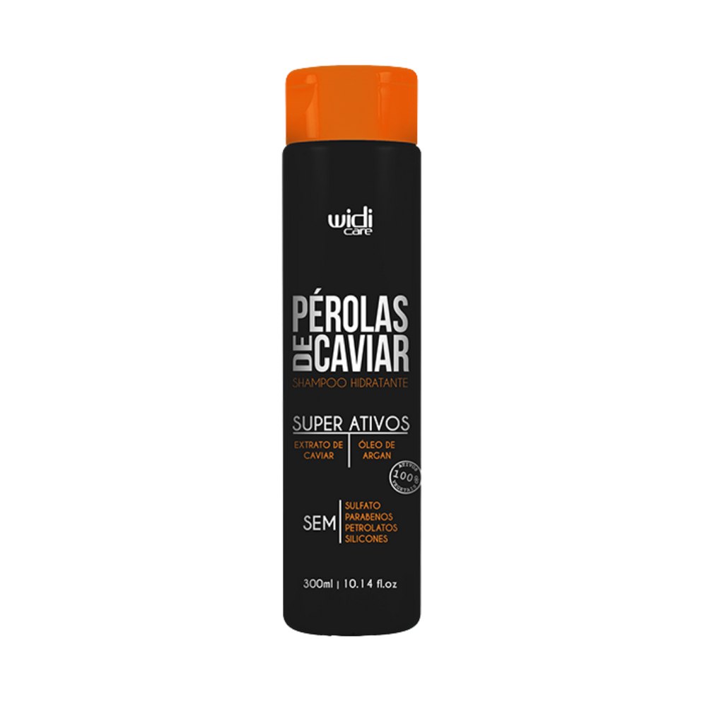 Widi Care Pérolas de Caviar Shampoo Hidratante - 300ml | ويدي كير شامبو بخلاصة الكافيار مرطب ومغذي للشعر - 300 مل