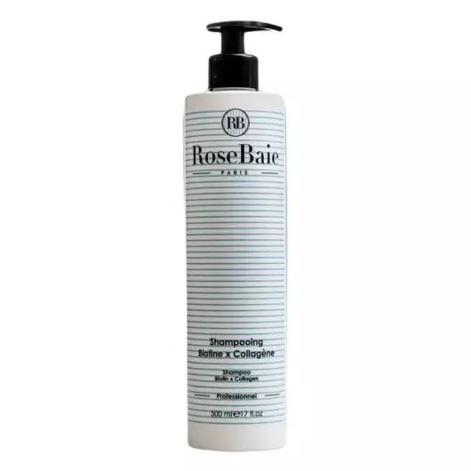 RoseBaie Shampoing Biotine x Collagène - 500ml | روزباي شامبو بالبايوتين و الكولاجين - 500 مل