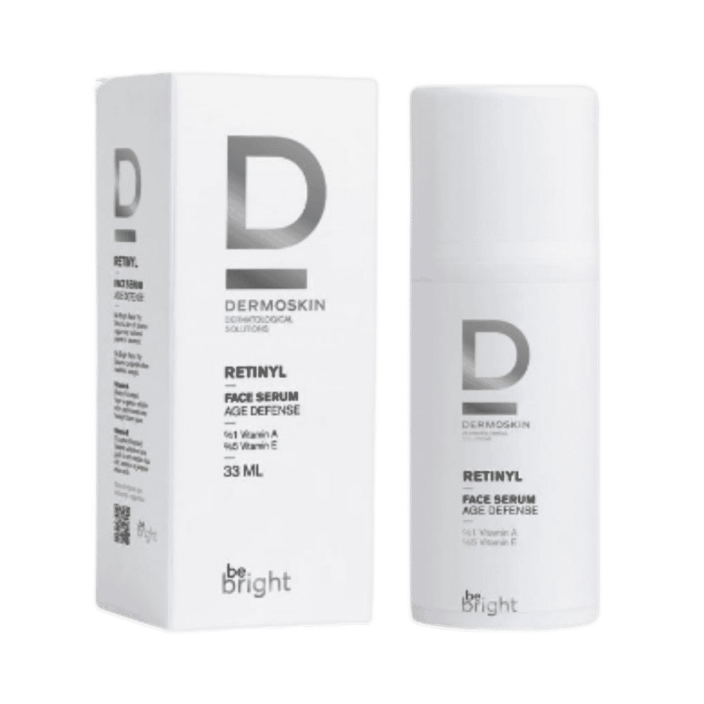 dermo skin Be Bright Retinyl Face Serum - 33ml | ديرمو سكين سيروم الريتينل المفتح للوجه - 33 مل