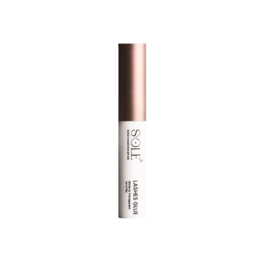 SOLE Lashes Glue White To Transparent - 5ml | سولي لاصق رموش - 5مل
