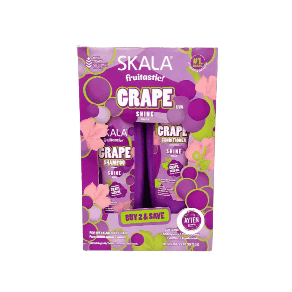 Skala Frutastica Grape Shampoo & Conditioner Kit - 325ml | سكالا مجموعة شامبو وبلسم بالعنب - 325 مل