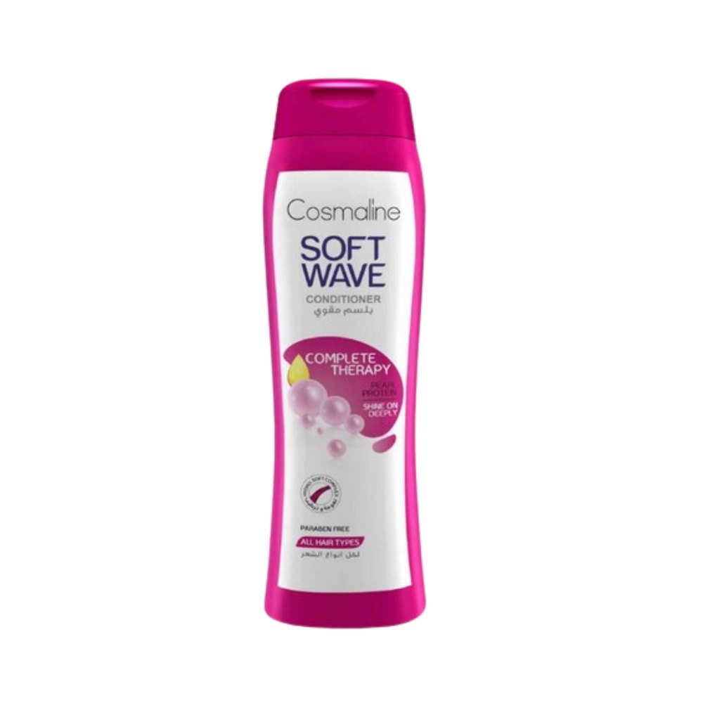 COSMALINE Soft wave Conditioner For All Hair Types - 400ml | كوزمالين بلسم لجميع أنواع الشعر - 400 مل