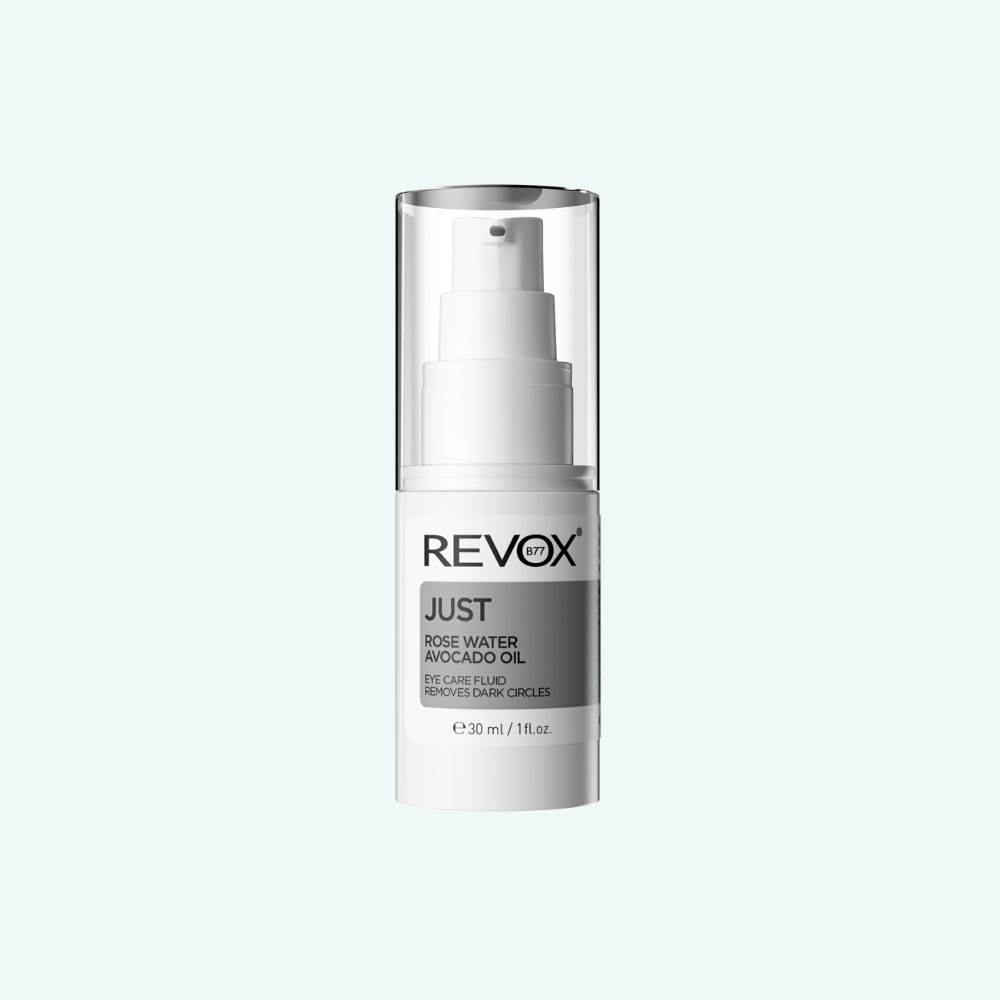 REVOX Just Rose Water Avocoado Oil - 30ml| ريفوكس ماء الورد وزيت الأفوكادو-30 مل