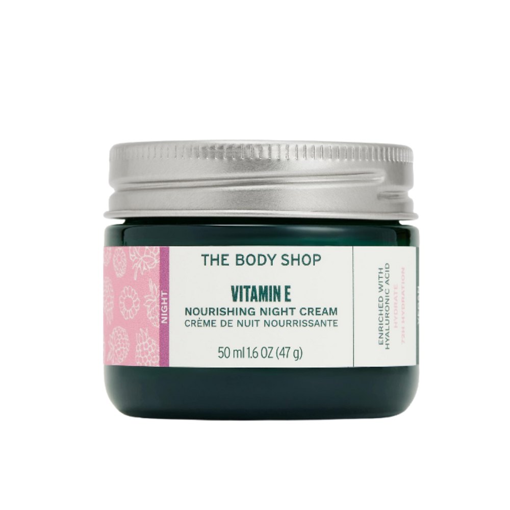 The Body Shop Vitamin E Nourishing Night Cream - 50ml | ذا بودي شوب كريم ليلي بفيتامين اي - 50 مل