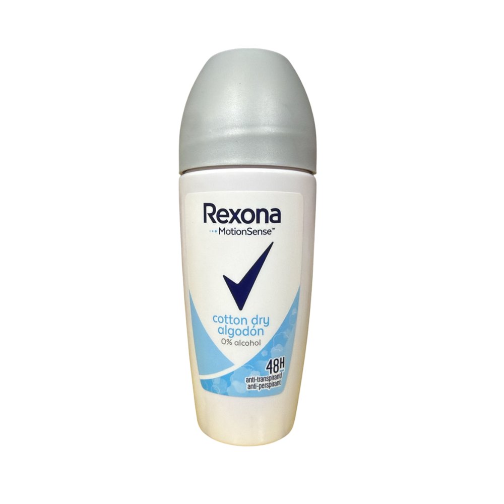 Rexona Cotton Dry Algodon Roll-On - 50ml | ريكسونا مزيل تعرق رول - 50 مل