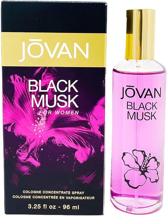 JOVAN Black Musk For Women - 96ml | جوفان مسك اسود للنساء - 96 مل