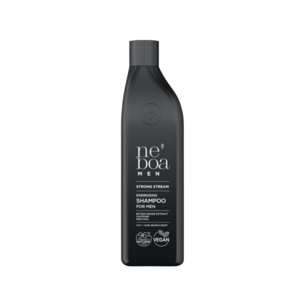 neboa Men Strong Stream Shampoo & Shower Gel - 300ml | نيبوا شامبو و شاور جل في منتج واحد للرجال - 300 مل