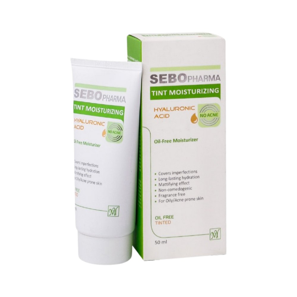 M .Y Sebo Oil Free Tint Moisturizer - 50ml | ام واي مرطب مع لون خالي من الزيوت - 50 مل