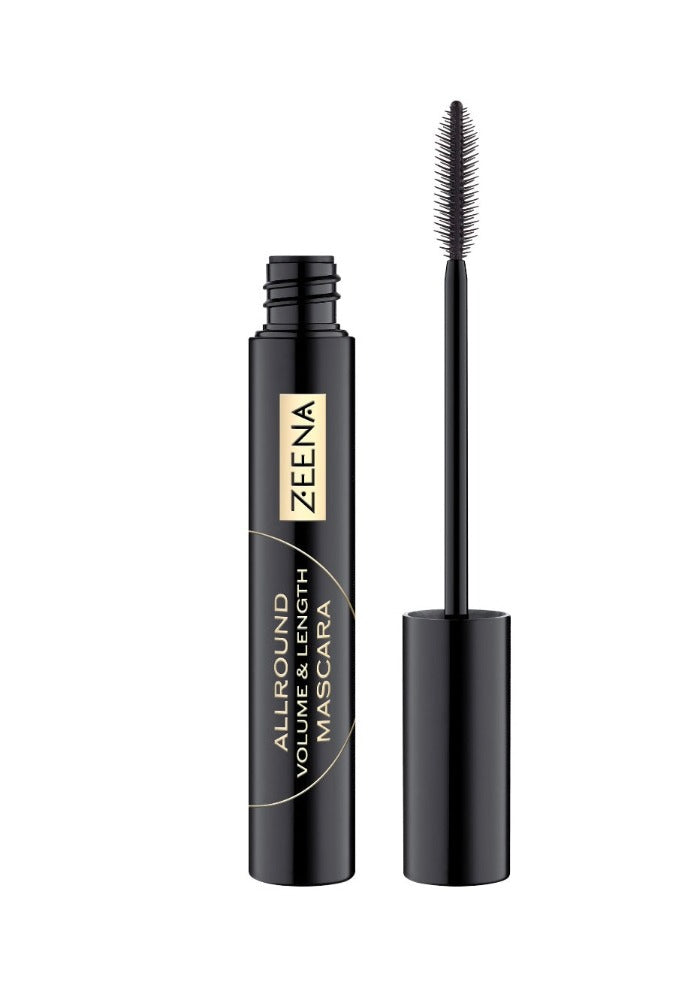 Zeena allround volume & length Mascara - Black - 8ml | زينة ماسكارا لتكثيف وتطويل الرموش - أسود - 8 مل