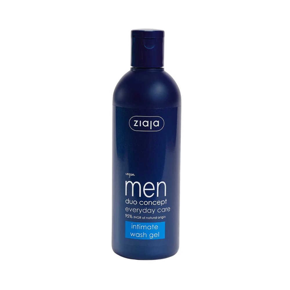 ziaja Men Duo Concept Every Day Care Intimate Wash Gel - 300ml | جايا غسول جيل المناطق الحساسة للعناية اليومية للرجال - 300 مل