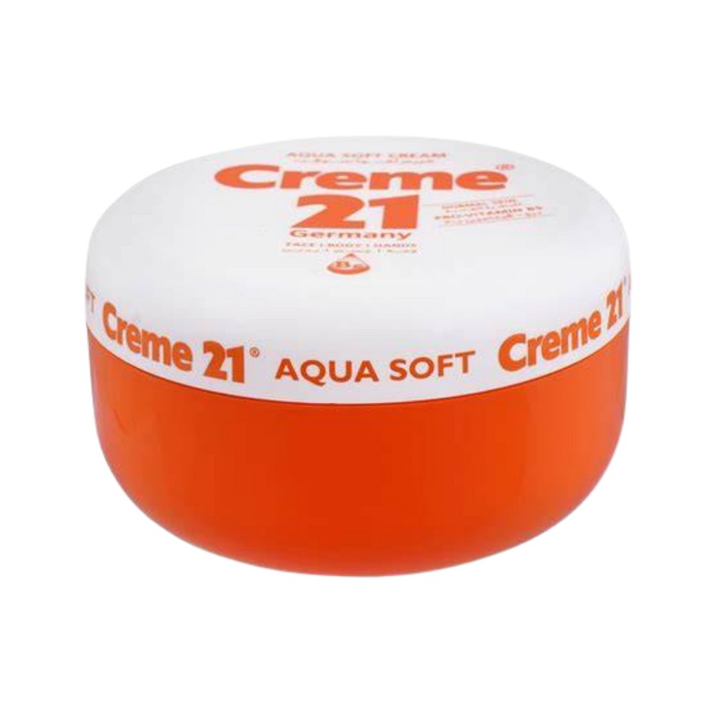 Creme21 Germany Aqua Soft Cream Normal Skin - 250ml | كريمي 21 جيرمني كريم مرطب للبشرة العادية -250 مل