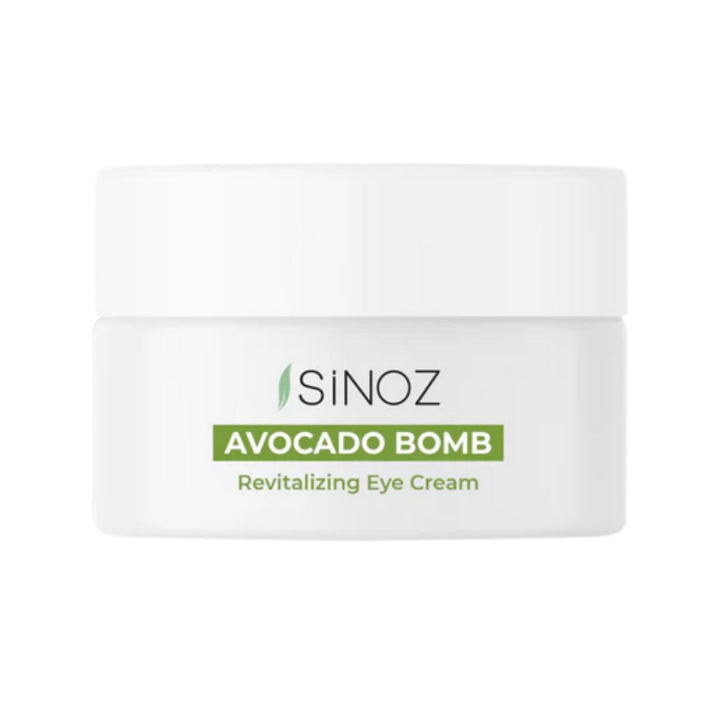 Sinoz Avokado Bomb Eye Cream - 15ml | سينوز كريم حول العين بخلاصة الافوكادو - 15 مل