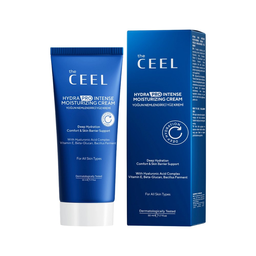 the CEEL Hydra Pro Intense Moisturizing Cream - 50ml | ذا سيل كريم مرطب مكثف - 50مل