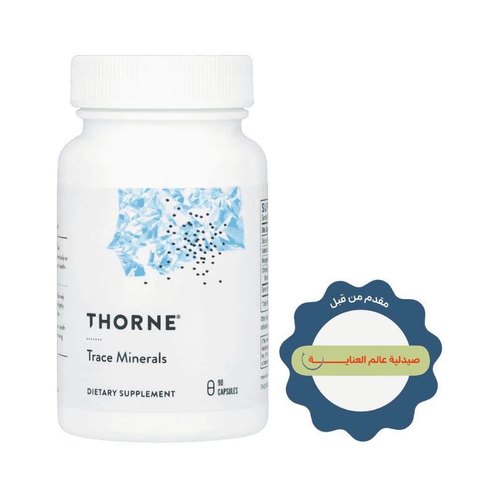 Thorne Trace Minerals - 90 Capsules | ثورن معادن نادرة - 90 كبسولة