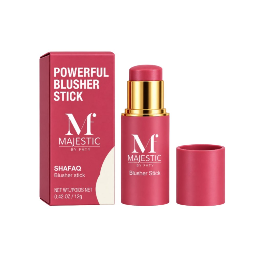 MAJESTIC BY FATY Powerful Blusher Stick - 12g | ماجيستك باي فاتي بلاش ستيك - 12غ