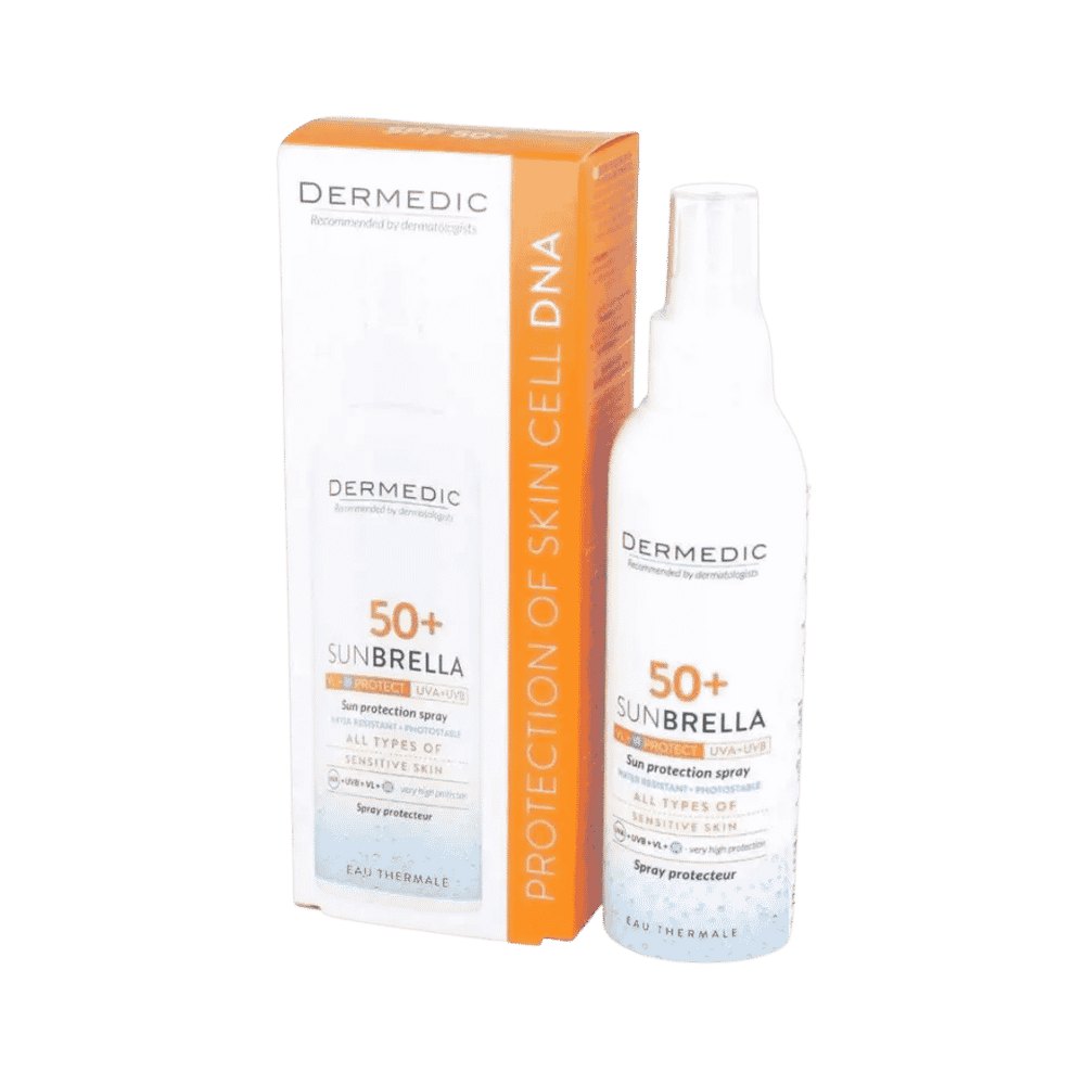 DERMEDIC unBrella sun Protection Spray Spf50 - 150ml | ديرمديك واقي شمسي بخاخ spf50 - 150 مل