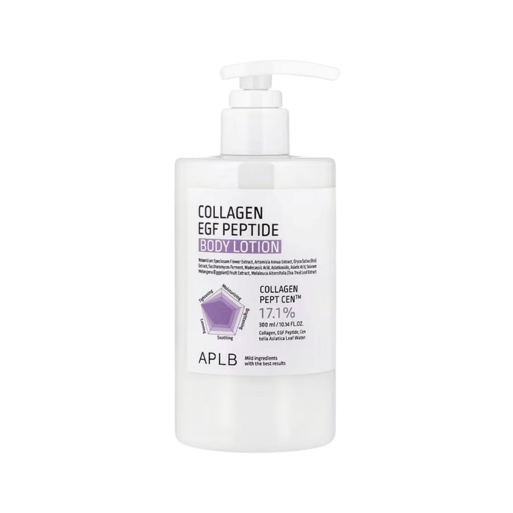 APLB Collagen Egf Peptide Body Lotion - 300ml | اي بي ال بي لوشن الجسم بالكولاجين ببتيد - 300 مل