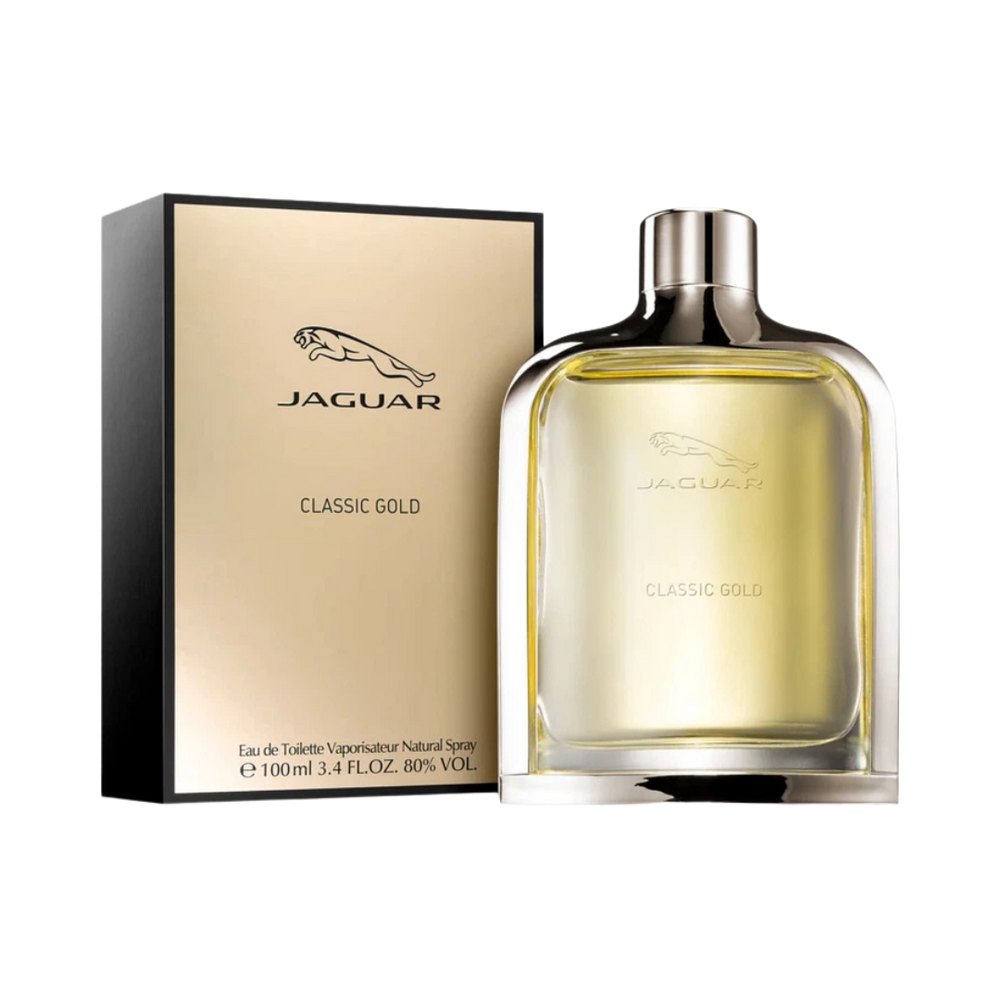 JAGUAR Classic Gold EDT 100ml |جاكوار عطر كلاسك كولد للرجال 100 مل