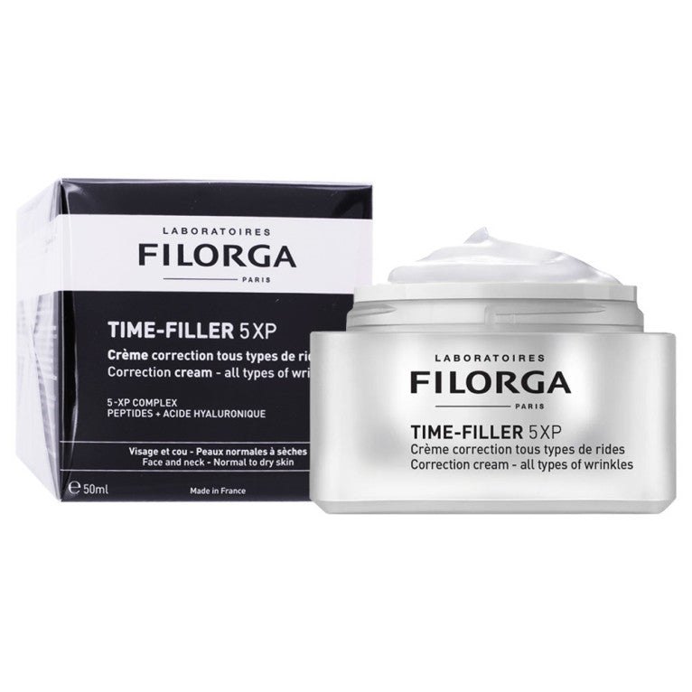 Filorga Time-Filler 5XP Anti-wrinkle face cream 5XP - 50ml | فيلورجا كريم تصحيح التجاعيد تايم فيلر 5 إكس بي من 50 مل - 50مل