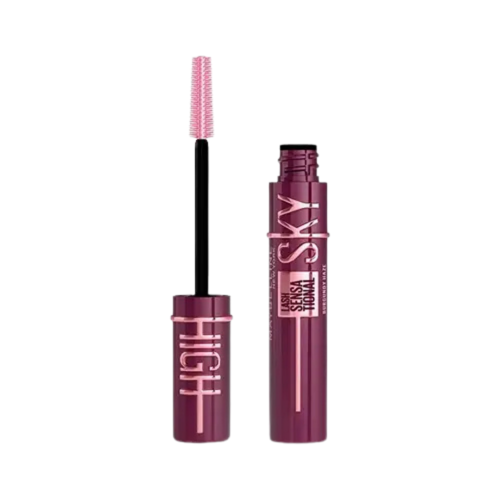 MAYBELLINE Lash Sensational Sky High Mascara Burgundy Haze - 7.2ml | ميبيلين هاي سكاى ماسكارا - 7.2مل