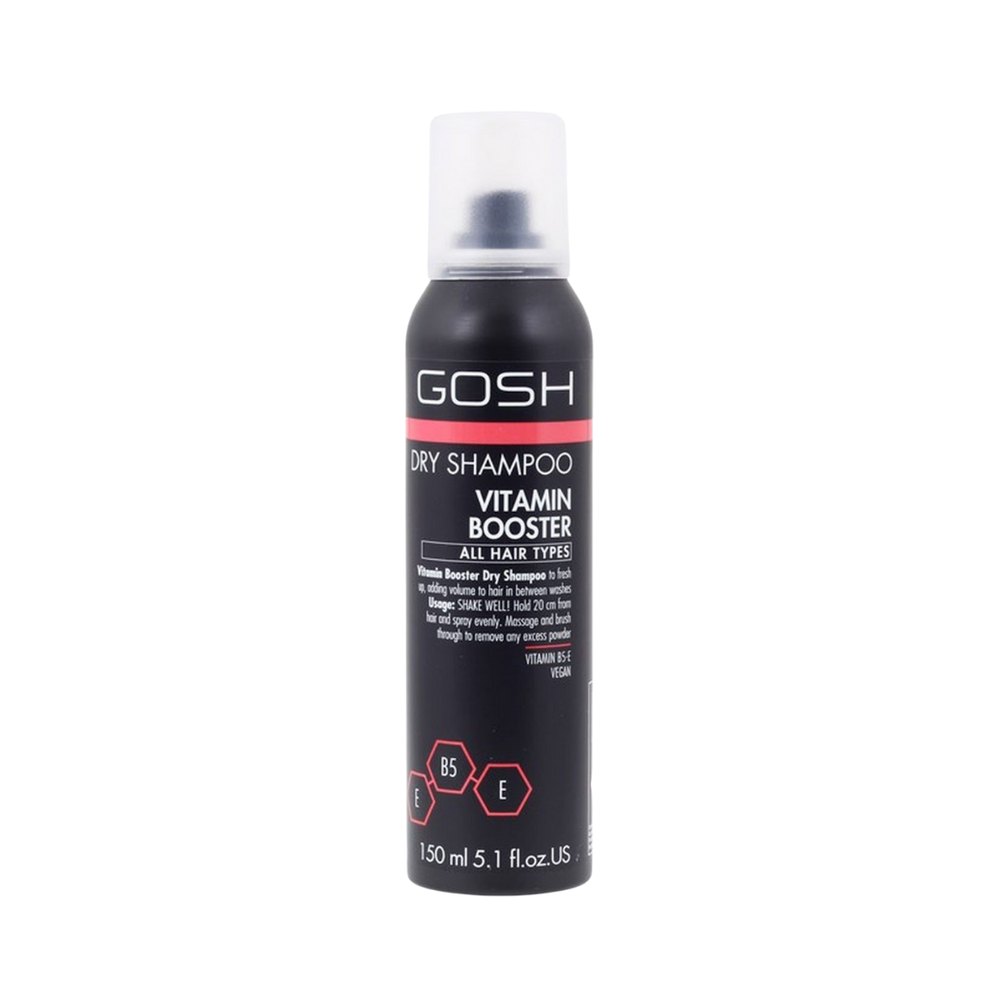 Gosh Dry Shampoo Spray 150ml - Vitamin Booster | جوش رذاذ الشامبو الجاف بالفيتامين - 150 مل
