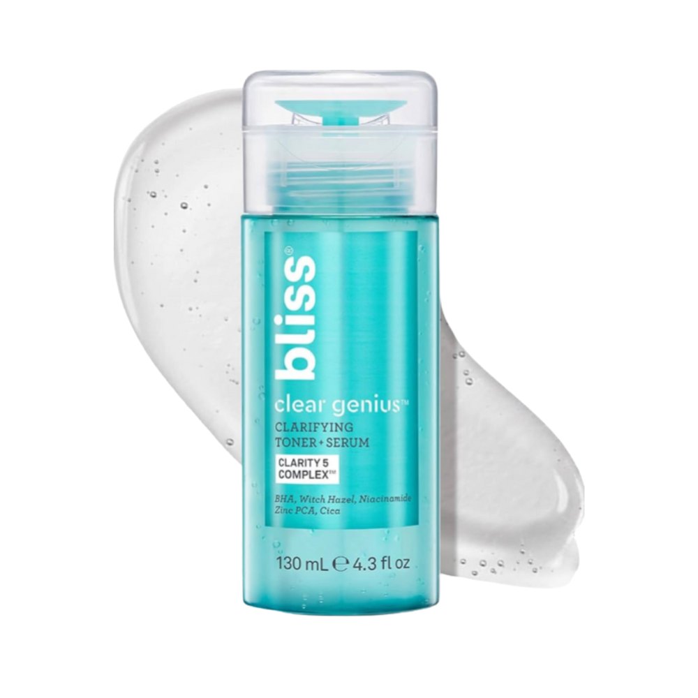 bliss Clear Genius Salicylic Acid Clarifying toner - 130ml | بلس تونر ساليسيليك اسيد - 130 مل