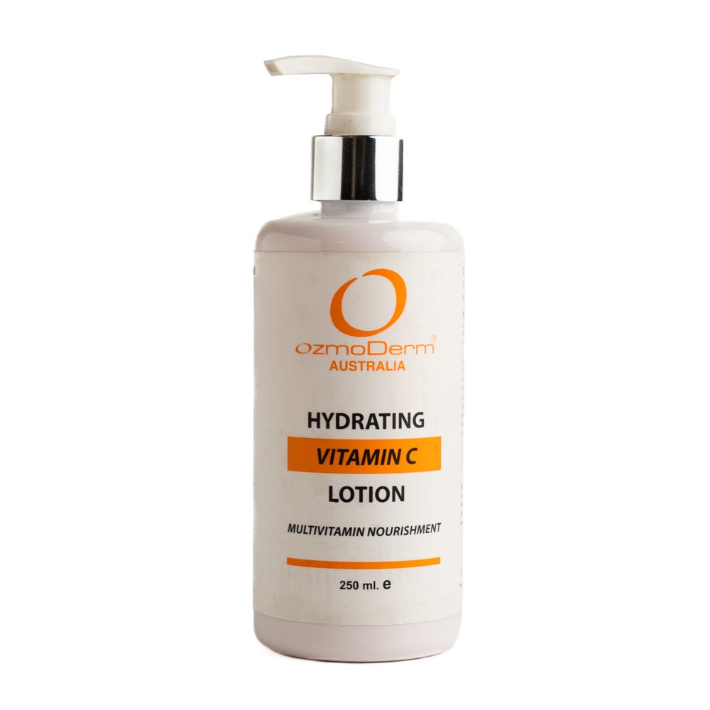 OzmoDerm Hydrating Vitamin C Lotion - 250ml | اوزموديرم لوشن مرطب للفيتامين سي - 250 مل