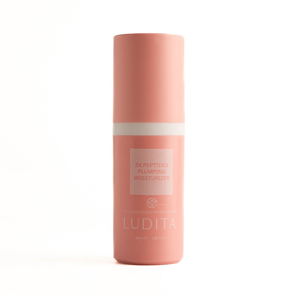 LUDITA 3X Peptides Plumping Moisturizer - 30ml | لوديتا كريم مرطب للوجه بالببتيدات - 30مل