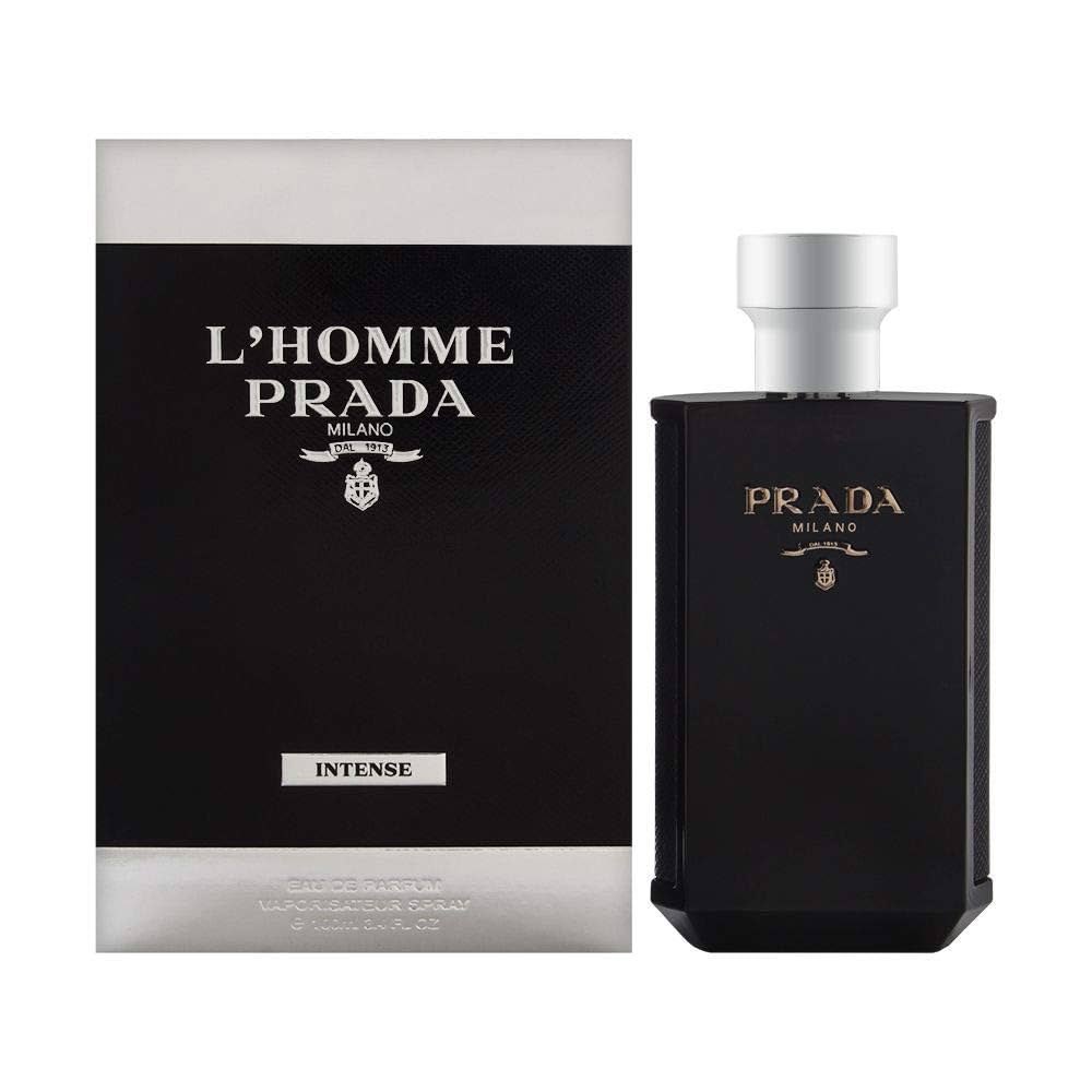 PRADA LHomme Intense EDP - 100ml | برادا عطر لهوم انتنس للرجال 100 مل